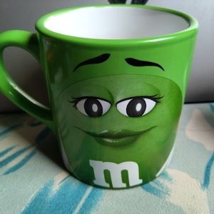 Large Green M&M 2016 Coffee Mug
